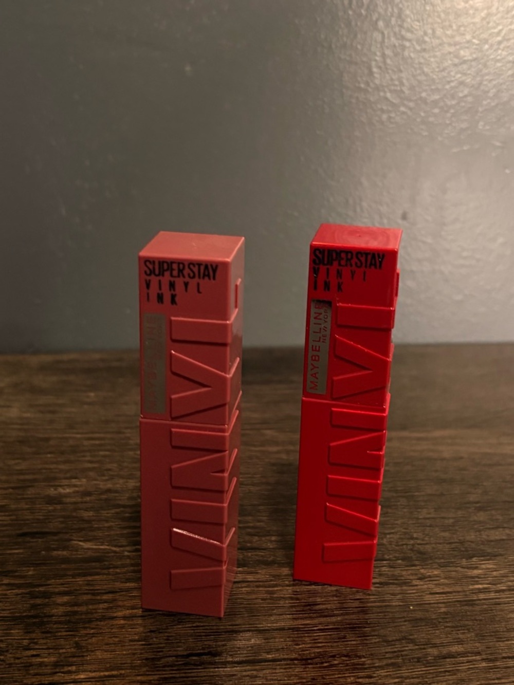 Maybelline SuperStay Vinyl Ink Liquid Lipstick Duo - Red & Dusty Rose
